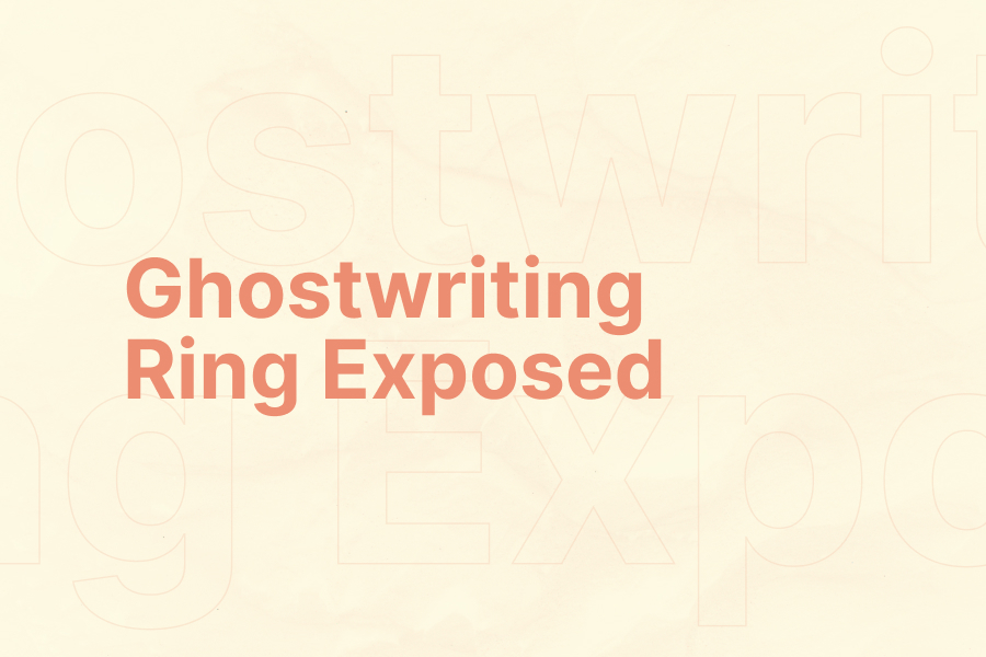 Ghostwriting Ring Exposed - Featured Image